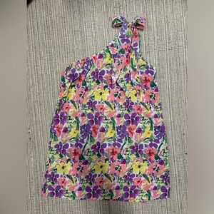 Floral One Shoulder Dress